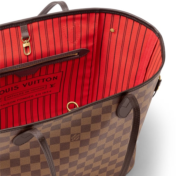 Louis Vuitton Neverfull MM Damier Ebene cross post. contact me if serious buyer - Picture 3 of 5